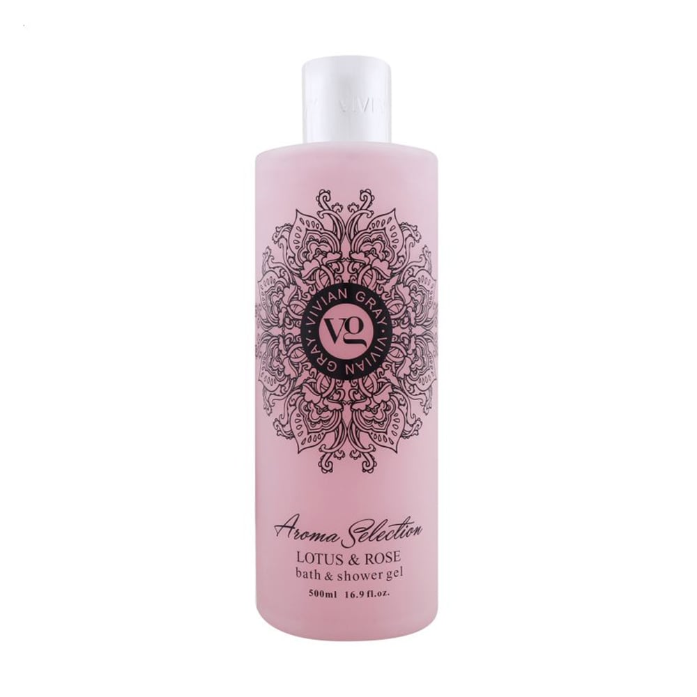 Гель для душу Vivian Gray Aroma Selection Lotus &amp; Rose Bath &amp; Shower Gel, 500 мл